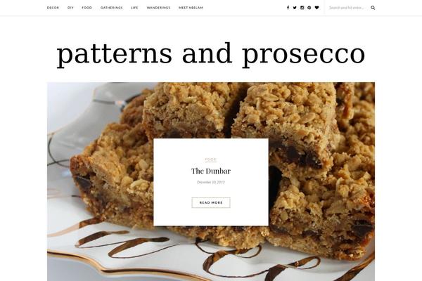 Rosemary theme site design template sample