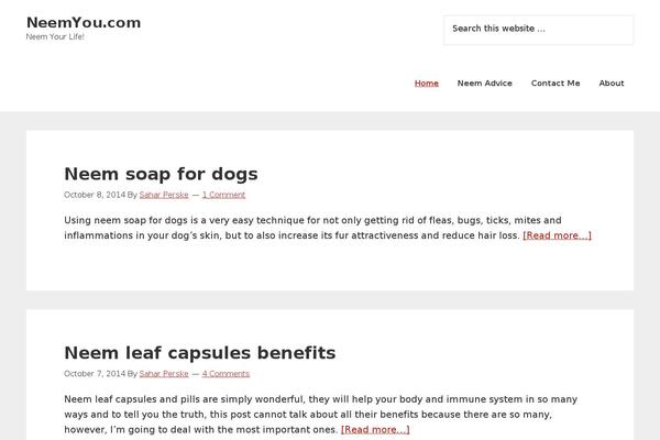 Twenty Seventeen theme site design template sample