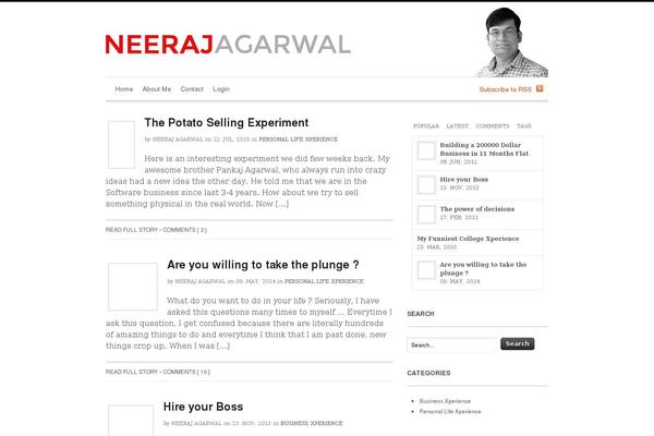 Site using AJAX Contact plugin