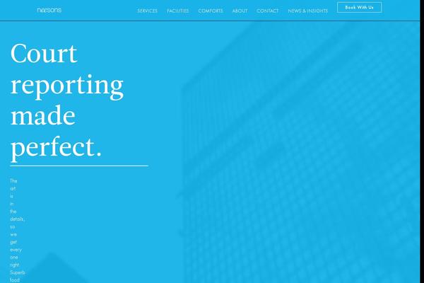 Uncode theme site design template sample