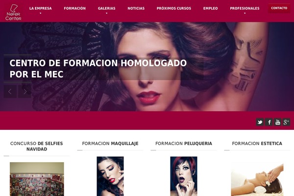 HairPress theme site design template sample