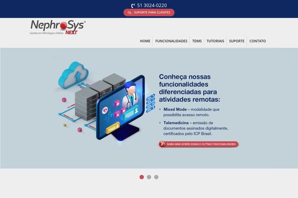 nefrodata.com.br site used Nephrosys