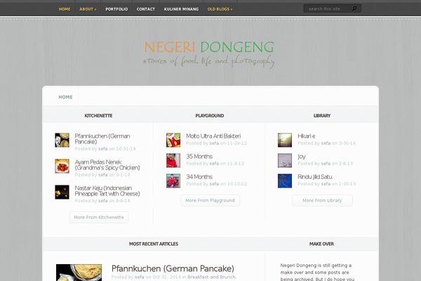 negeridongeng.com site used Aggregate