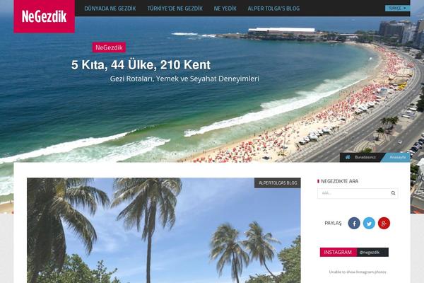 Site using Zomato User Widget plugin