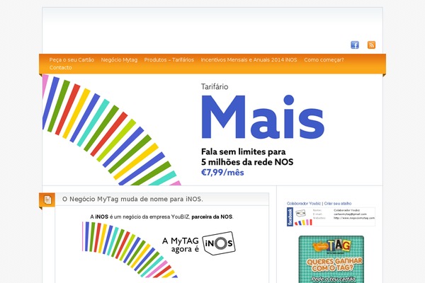 BlogoLife theme site design template sample
