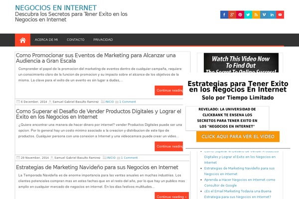 Magazine Style theme site design template sample