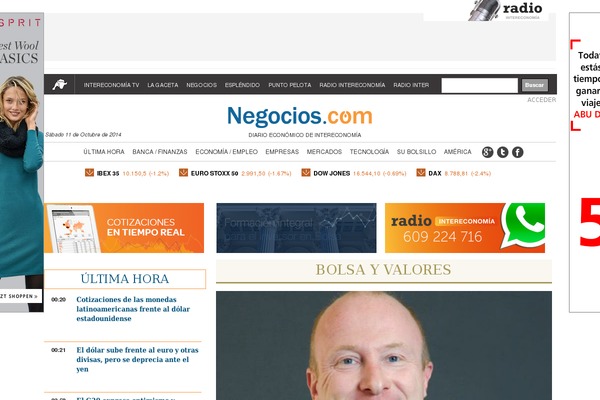 negocios.com site used Citynews-child