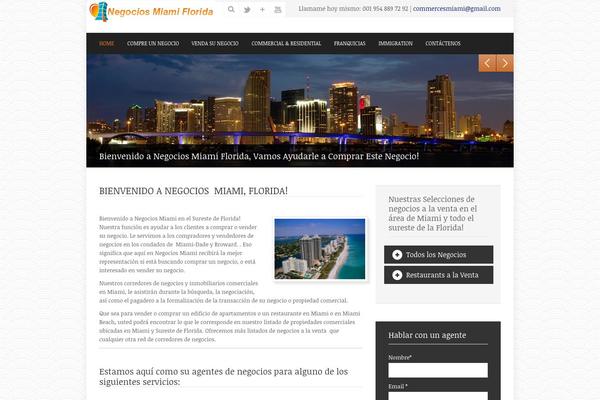 Laurent theme site design template sample