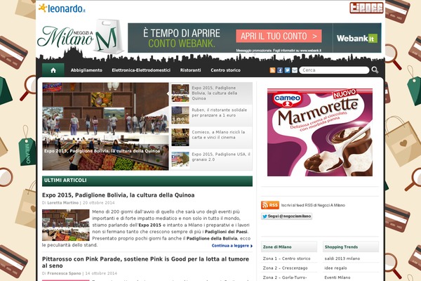 negoziamilano.com site used Isaytheme2012
