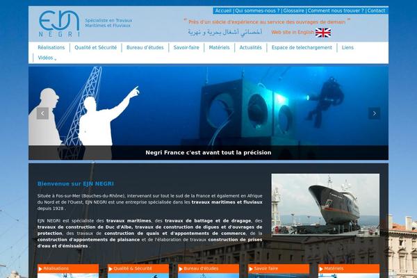 evolve theme site design template sample
