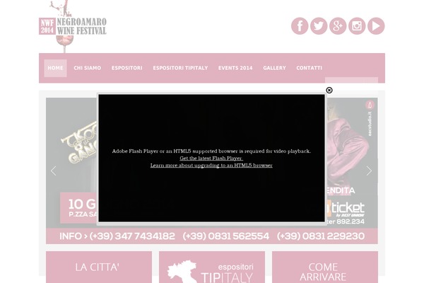 negroamarowinefestival.org site used Kboom