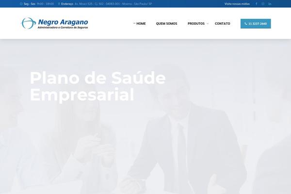 Avantage theme site design template sample