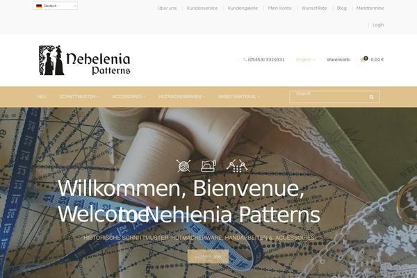 Handmade theme site design template sample