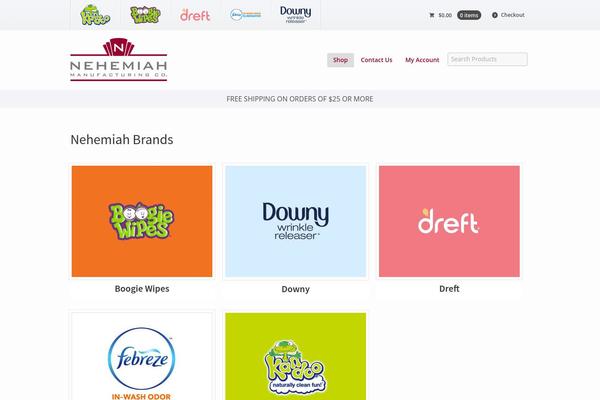 Site using Woo-brand plugin