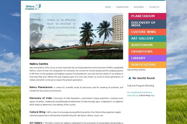 nehru-centre.org site used Statfort