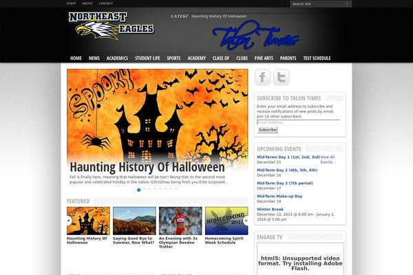 Resportsive theme site design template sample