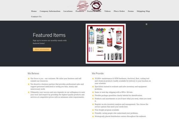 Promotion theme site design template sample