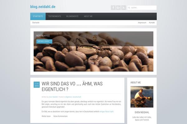 Avenue theme site design template sample