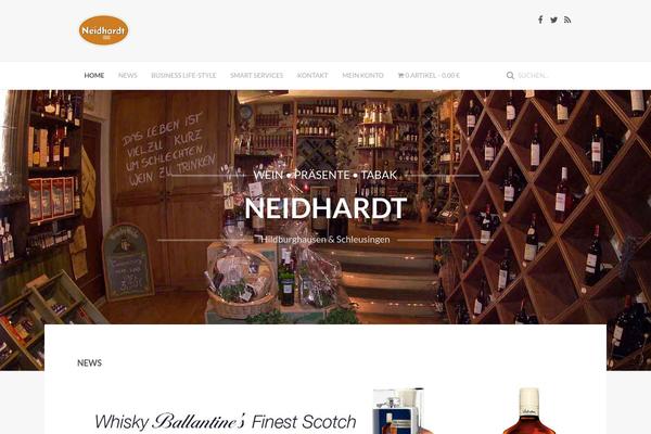Eat theme site design template sample