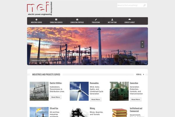 Symple theme site design template sample