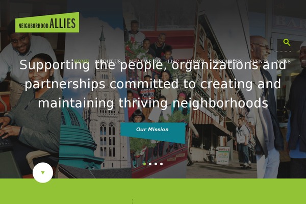 Neighborhood theme site design template sample