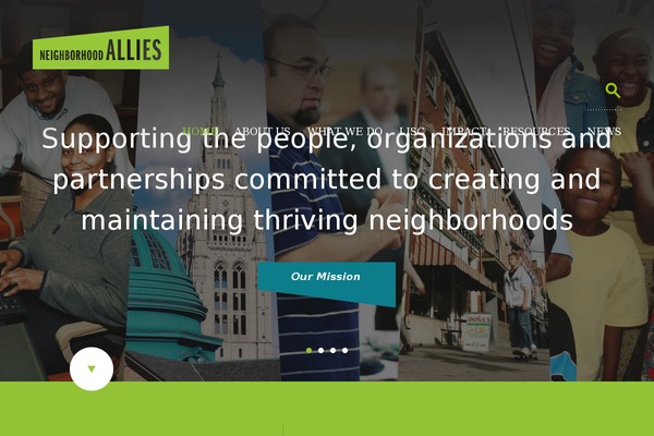 Neighborhood theme site design template sample