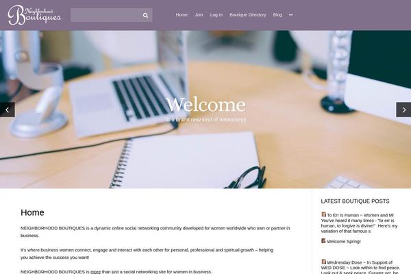 Divi theme site design template sample
