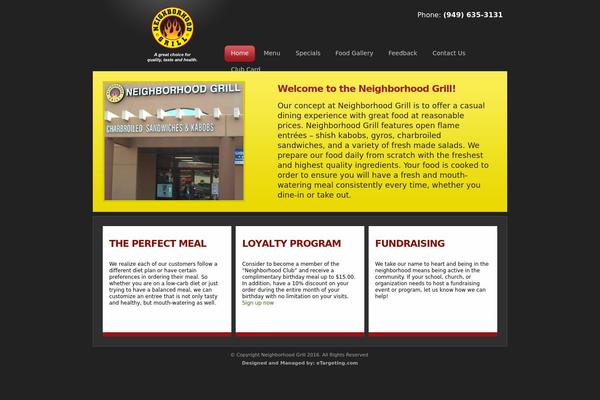 Bravo theme site design template sample