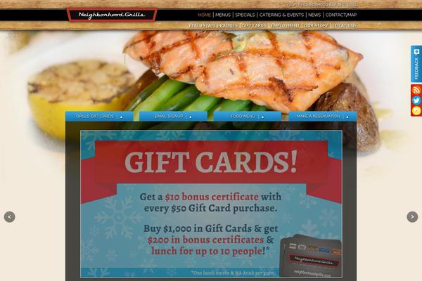 Site using Easy-restaurant-menu-manager plugin