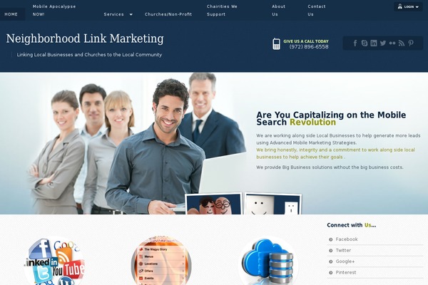 Libra theme site design template sample