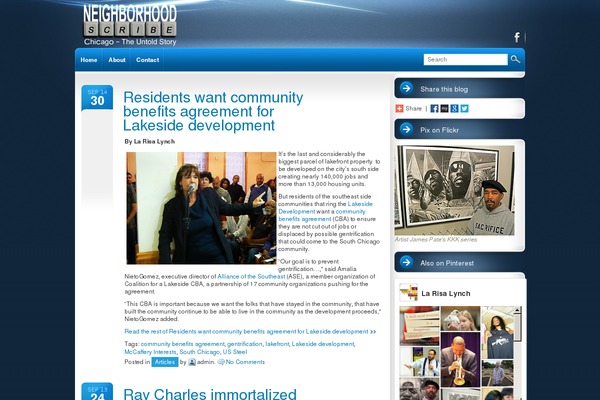 MH Newsdesk lite theme site design template sample