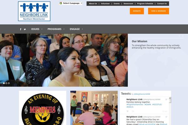 Charityhub theme site design template sample