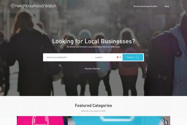neighbourhoodwatch.net site used Findgo