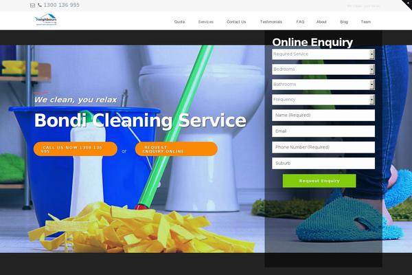 Construction-child theme site design template sample