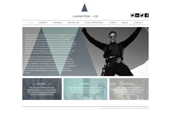 inFocus theme site design template sample