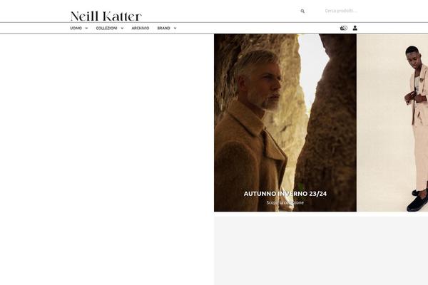 Storefront Child theme site design template sample