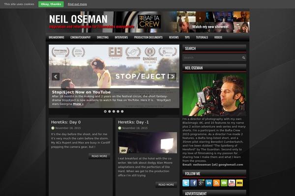 Nextvideo theme site design template sample