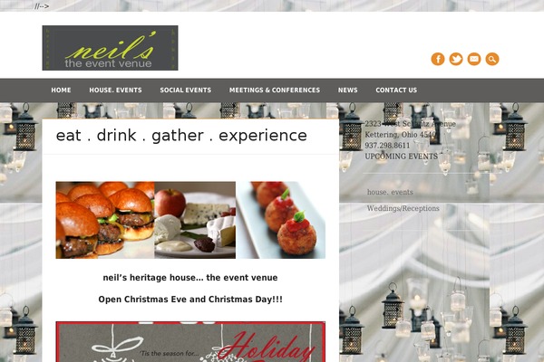 Restaurateur theme site design template sample