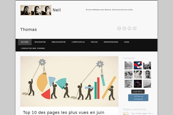 Pinboard theme site design template sample