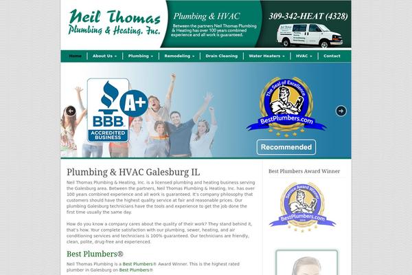 Modernize theme site design template sample