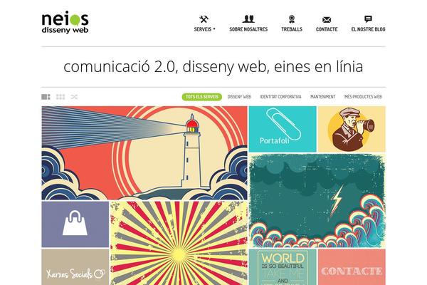 Daisho theme site design template sample