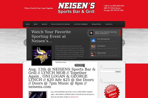Polished theme site design template sample