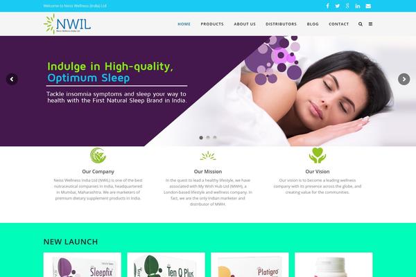 Specular theme site design template sample
