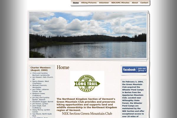 Adventure Journal theme site design template sample