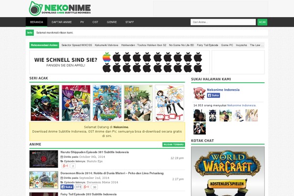 Multi Rating website example screenshot