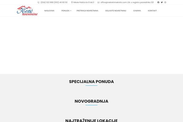 Myhome-child theme site design template sample