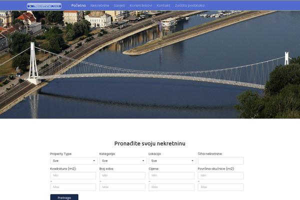 nekretnineosijek.com site used Wp-avalon