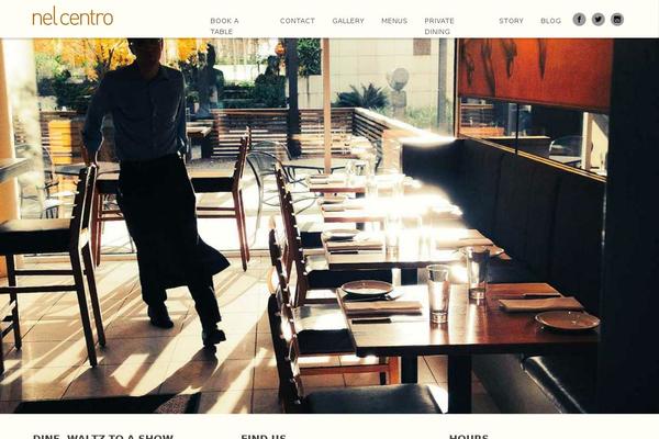 Full Frame theme site design template sample