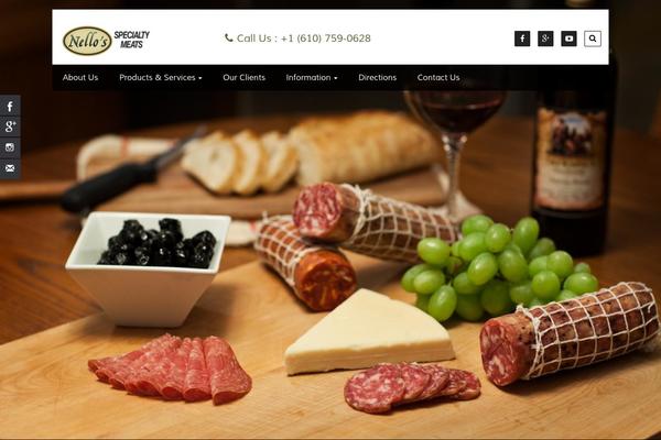 Pinboard theme site design template sample