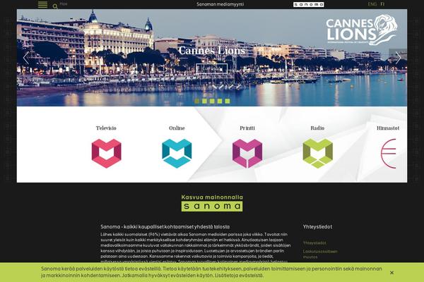 nelonenmedia theme websites examples